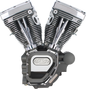 S&S CYCLE T124 Long Block Engine- Stone Gray - Touring 310-0511A