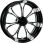 PERFORMANCE MACHINE (PM) Wheel - Paramount - Rear - Single Disc/without ABS - Platinum Cut™ - 18x5.5 - '09+ FLT 1270-7814R-PAR-BMP