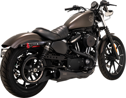 VANCE & HINES 2-into-1 Upsweep PCX™ Exhaust System - Stainless Steel - Black 47328