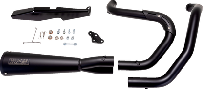 VANCE & HINES 2-into-1 Upsweep PCX™ Exhaust System - Stainless Steel - Black 47328