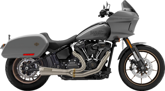 BASSANI XHAUST 2-into-1 The Ripper Short Road Rage Exhaust System - Stainless Steel 1S74SSE
