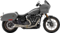 BASSANI XHAUST 2-into-1 The Ripper Short Road Rage Exhaust System - Stainless Steel 1S74SSE