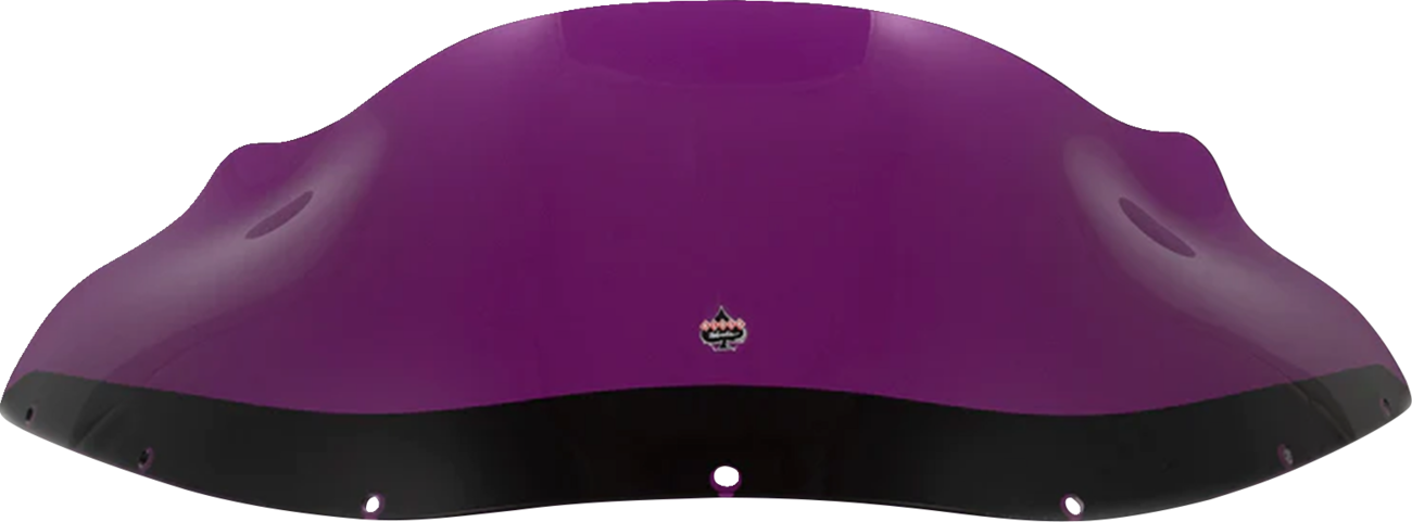 KLOCK WERKS Kolor Flare® Windshield - 9" - Purple - FXRP KWW-02-0617