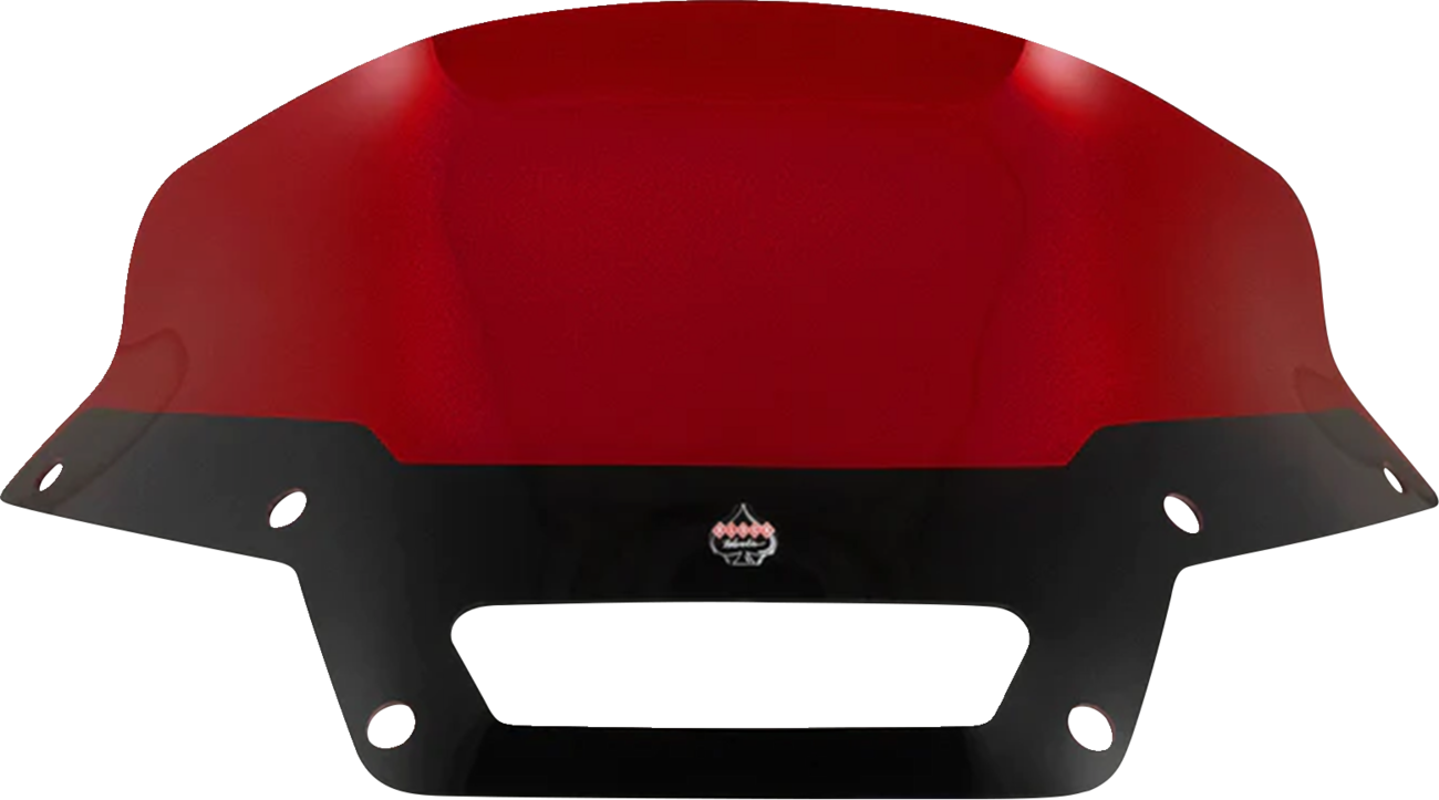 KLOCK WERKS Kolor Flare® Windshield - 6" - Red - '22-'25 FXLRST KWW-02-0622