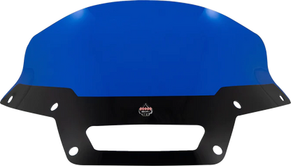 KLOCK WERKS Kolor Flare® Windshield - 6" - Blue - '22-'25 FXLRST KWW-02-0626