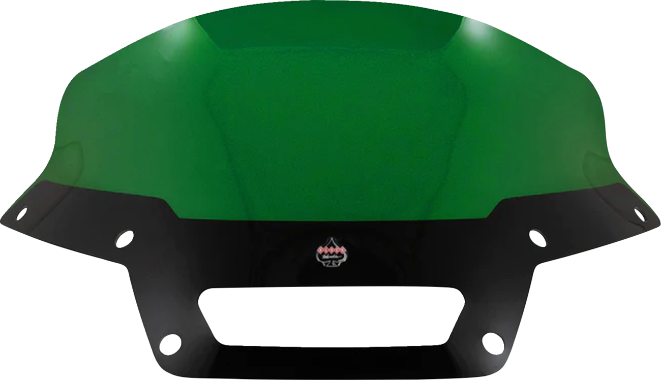 KLOCK WERKS Kolor Flare® Windshield - 6" - Green - '22-'25 FXLRST KWW-02-0625