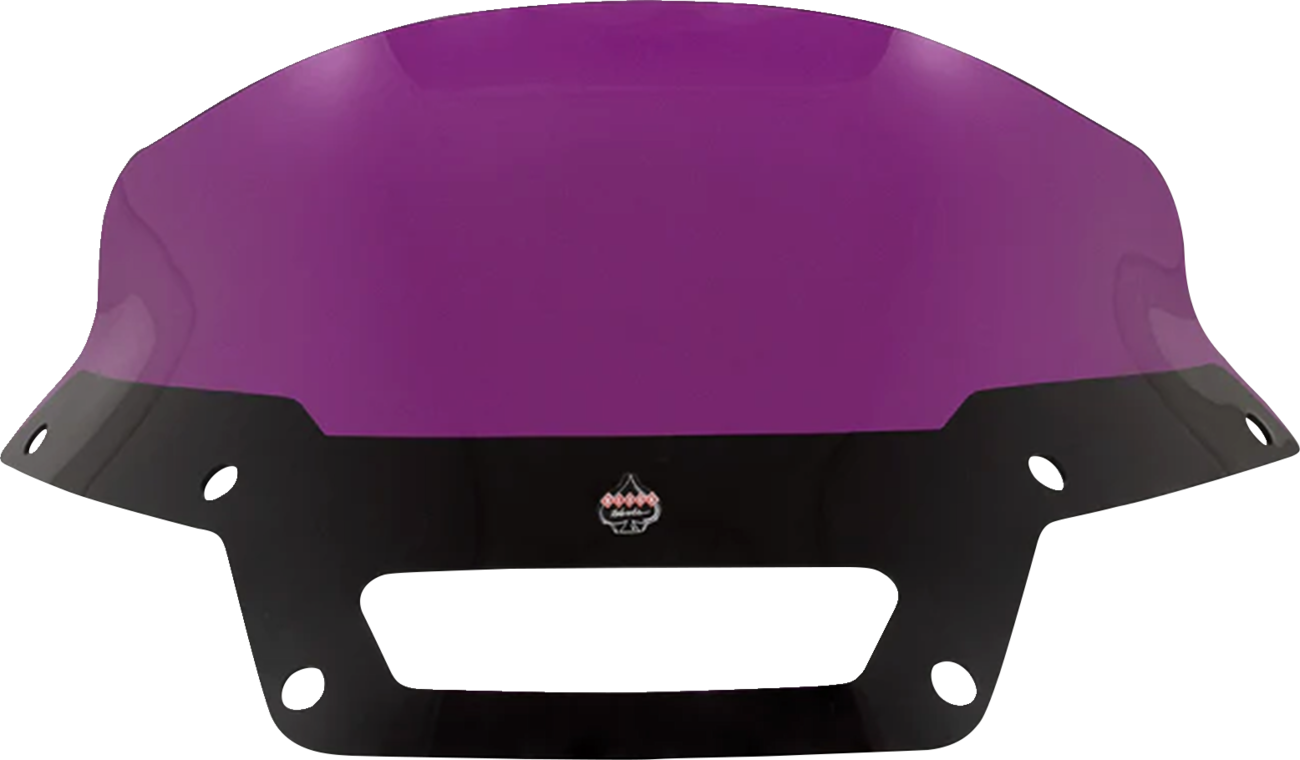 KLOCK WERKS Kolor Flare™ Sport Windshield - 6" - Purple - '22-'25 FXLRST KWW-02-0627
