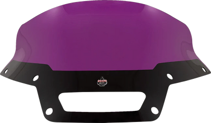 KLOCK WERKS Kolor Flare™ Sport Windshield - 6" - Purple - '22-'25 FXLRST KWW-02-0627