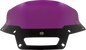 KLOCK WERKS Kolor Flare™ Sport Windshield - 6" - Purple - '22-'25 FXLRST KWW-02-0627