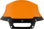 KLOCK WERKS Kolor Flare® Windshield - 8" - Orange - '22-'25 FXLRST KWW-02-0630