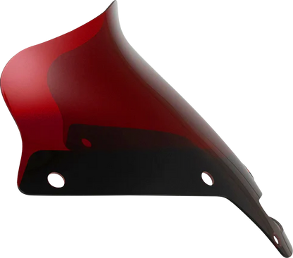 KLOCK WERKS Kolor Flare® Windshield - 6" - Red - '22-'25 FXLRST KWW-02-0622