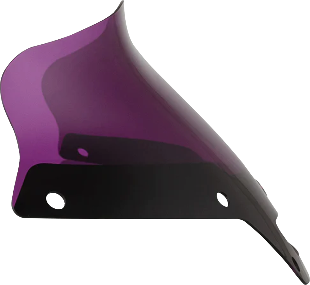 KLOCK WERKS Kolor Flare™ Sport Windshield - 6" - Purple - '22-'25 FXLRST KWW-02-0627