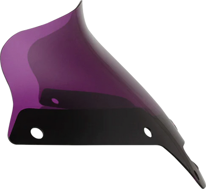 KLOCK WERKS Kolor Flare™ Sport Windshield - 6" - Purple - '22-'25 FXLRST KWW-02-0627