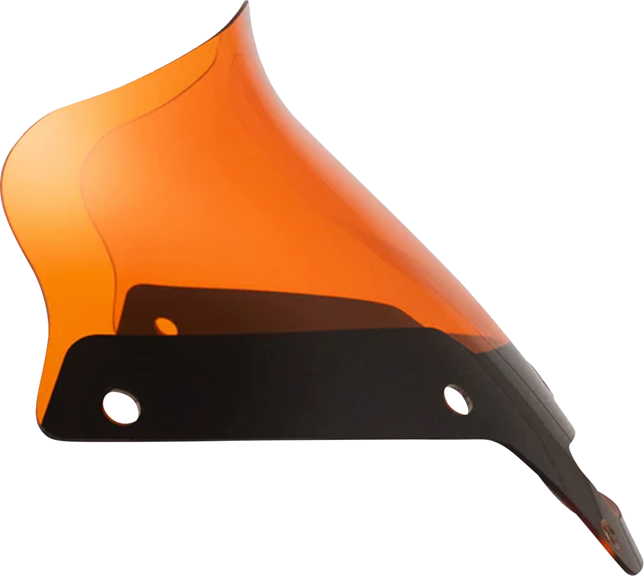 KLOCK WERKS Kolor Flare® Windshield - 6" - Orange - '22-'25 FXLRST KWW-02-0623