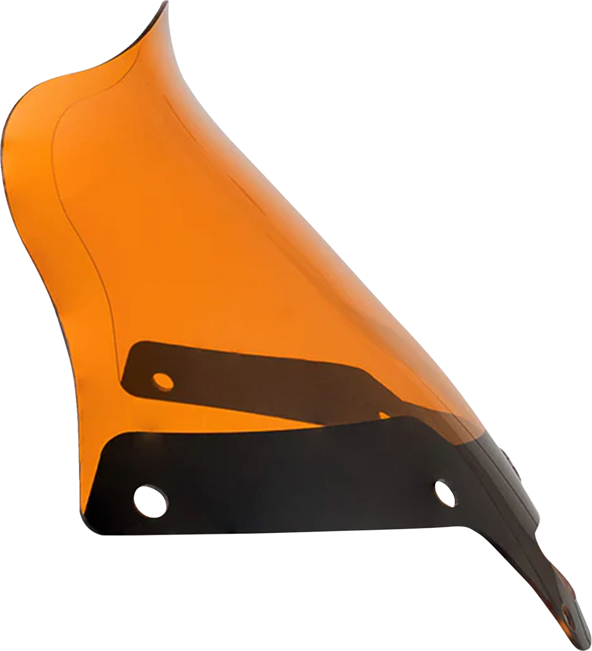 KLOCK WERKS Kolor Flare® Windshield - 8" - Orange - '22-'25 FXLRST KWW-02-0630