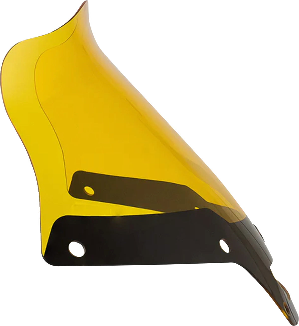KLOCK WERKS Kolor Flare® Windshield - 8" - Yellow - '22-'25 FXLRST KWW-02-0631