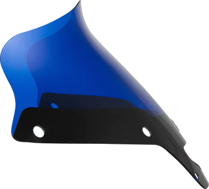KLOCK WERKS Kolor Flare® Windshield - 6" - Blue - '22-'25 FXLRST KWW-02-0626