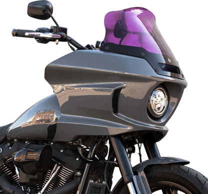 KLOCK WERKS Kolor Flare® Windshield - 8" - Purple - '22-'25 FXLRST KWW-02-0634