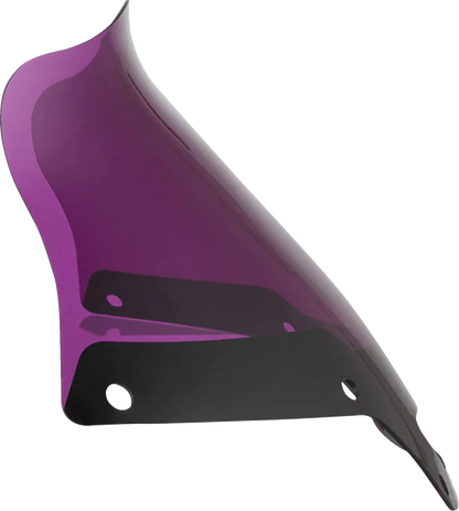 KLOCK WERKS Kolor Flare® Windshield - 8" - Purple - '22-'25 FXLRST KWW-02-0634