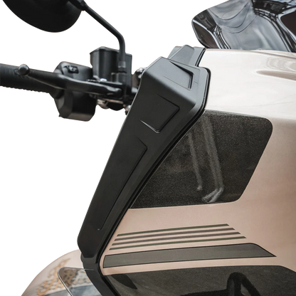 KLOCK WERKS Flare® Wings - Black - '20-'25 Indian KWS-04-0580