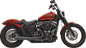 BASSANI XHAUST 2-into-1 Road Rage III Exhaust System - 49-State - Black 1S72RBE