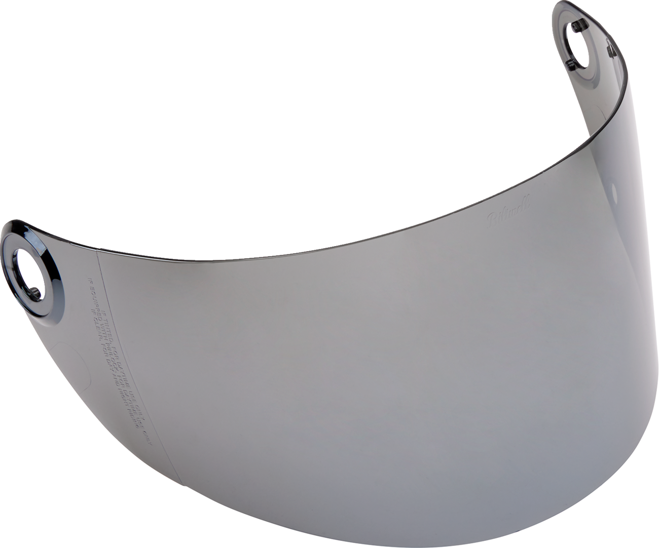 BILTWELL Gringo S/Gringo SV Shield - 22.06 - Silver Mirror 1114-221