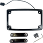 CUSTOM DYNAMICS License Plate Frame - LED - Black LPF-RAD-23CVO-B