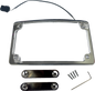 CUSTOM DYNAMICS License Plate Frame - LED - Chrome LPF-RAD-23CVO-C