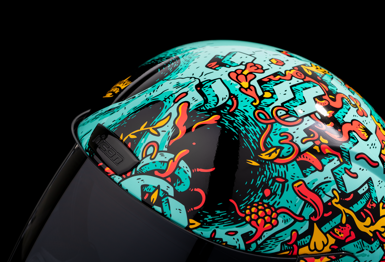 ICON Airform™ Helmet - Munchies - MIPS® - Blue - 3XL 010117046