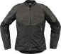 ICON Women's Overlord3™ Leather Jacket - Black - Medium 28131084