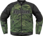 ICON Overlord3 Mesh™ Camo Jacket - Green - XL 2820-6708
