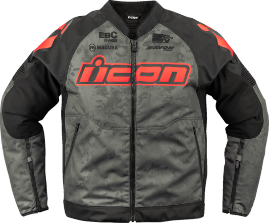 ICON Overlord3™ Magnacross Jacket - Gray Camo - Small 2820-6712