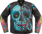 ICON Overlord3 Mesh Munchies™ Jacket - Teal - 2XL 2820-6728
