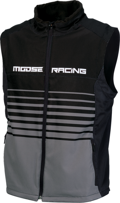 MOOSE OFFROAD Moto Vest - Black/Gray - XL 2830-0641