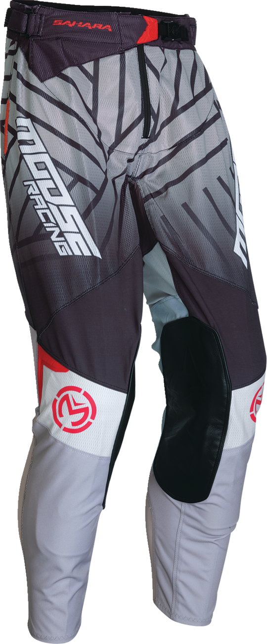 MOOSE OFFROAD Sahara Pants - Black/White - US 34 2901-11463
