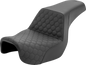 SADDLEMEN Step-Up Seat - Honeycomb - Dyna '06-'17 806-04-177