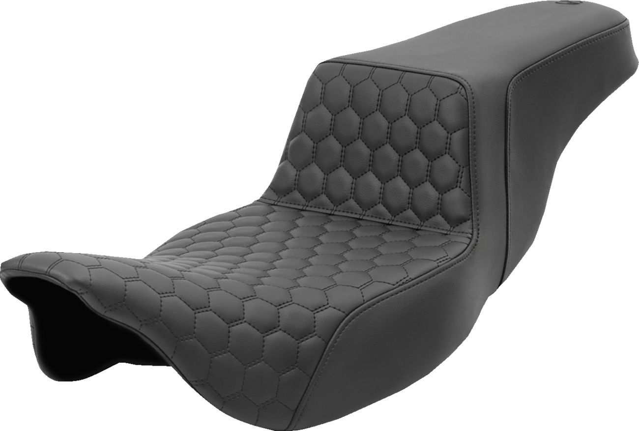 SADDLEMEN Step-Up Seat - Honeycomb - Extended Reach - FL '08-'24 808-07B-178
