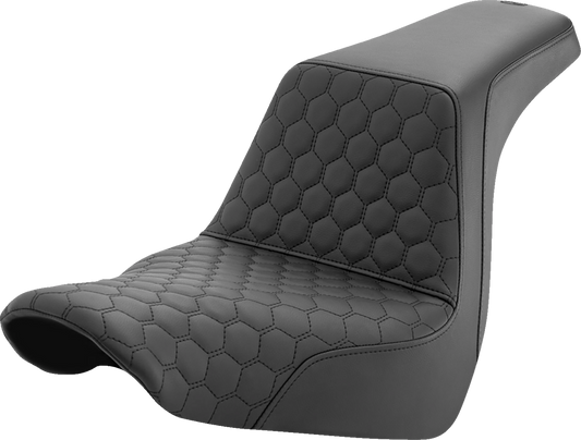 SADDLEMEN Step-Up Seat - Honeycomb - FL/FX '18-'24 818-29-177