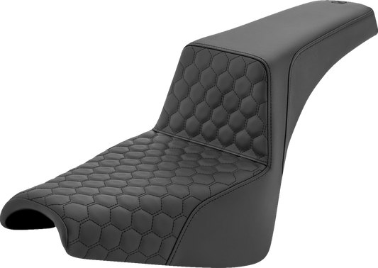 SADDLEMEN Step-Up Seat - Honeycomb - FXBB/FXST '18-'24 818-30-177