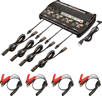 TECMATE Battery Charger/Maintainer - 4 Banks TM670-NA