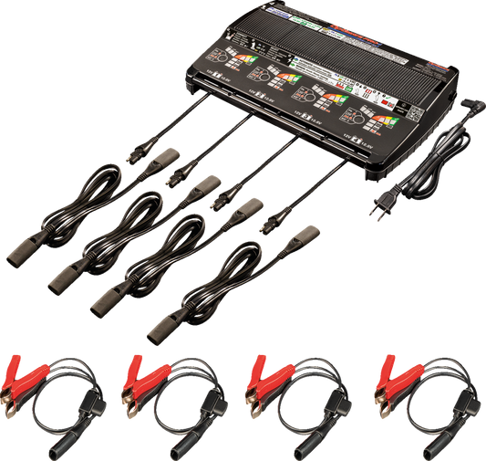 TECMATE Battery Charger/Maintainer - 4 Banks TM670-NA