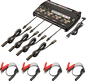 TECMATE Battery Charger/Maintainer - 4 Banks TM670-NA