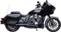 S&S CYCLE 2-into-1 Qualifier Exhaust System - 50-State - Black - Stainless Steel 550-1085