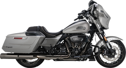 VANCE & HINES Hi-Output Slip-On Mufflers - Dark Chrome - 4-1/2" 16468