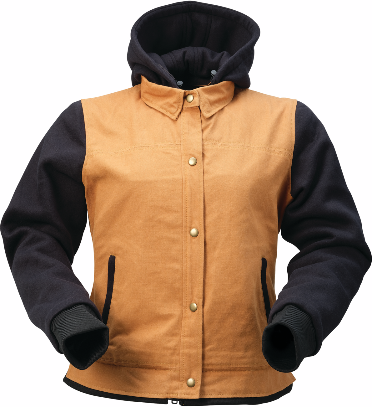 Z1R Women's Jayrod Jacket - Black/Tan - 3W 2813-1081