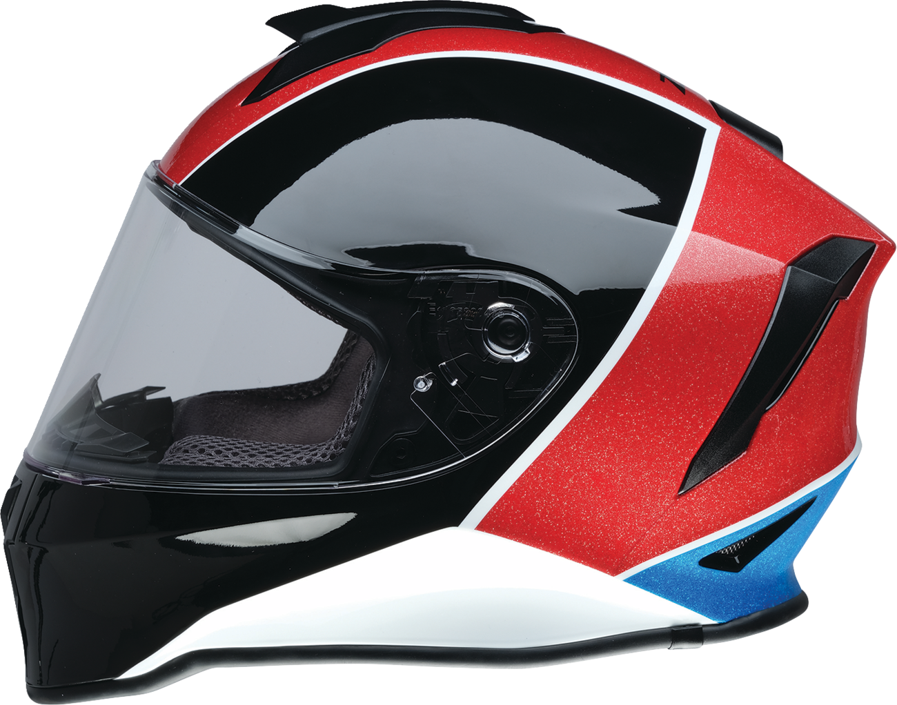 Z1R Youth Warrant 2.0 Snow Helmet - Fresh Pow - Red/White/Blue - Large 0122-0134