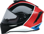 Z1R Youth Warrant 2.0 Snow Helmet - Fresh Pow - Red/White/Blue - Large 0122-0134