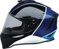Z1R Youth Warrant 2.0 Snow Helmet - Fresh Pow - Purple/Blue - Small 0122-0138