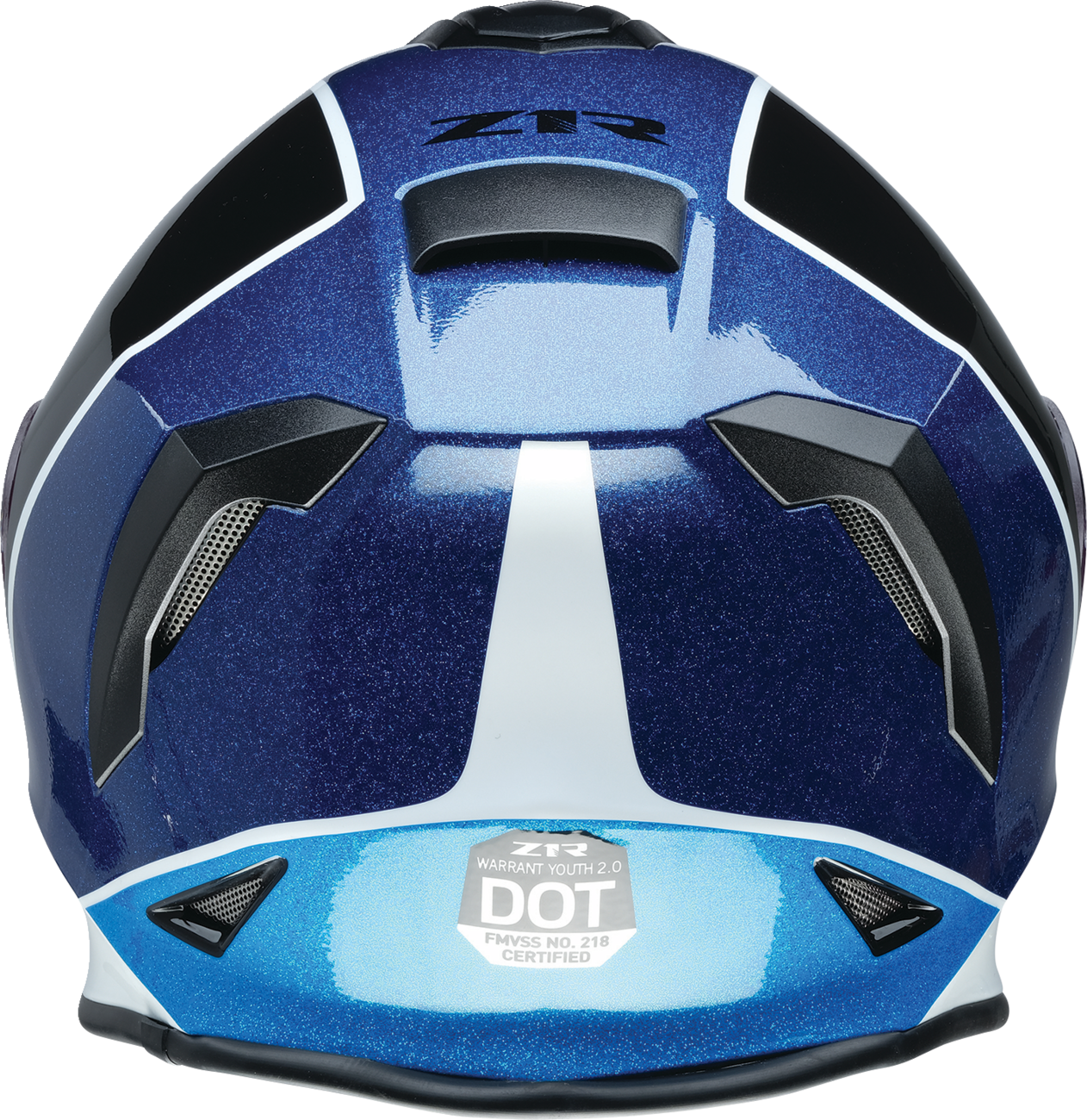 Z1R Youth Warrant 2.0 Snow Helmet - Fresh Pow - Purple/Blue - Small 0122-0138