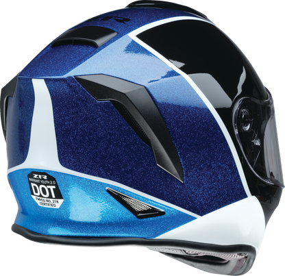 Z1R Youth Warrant 2.0 Snow Helmet - Fresh Pow - Purple/Blue - Small 0122-0138